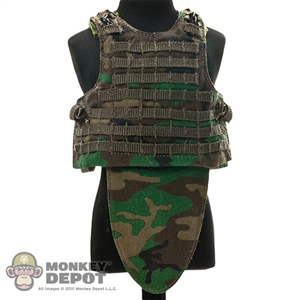 Vest: Toys City FSBE Amphibious w/Groin Armor - Woodland