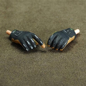 Hands: Toys City Gloved Black/Yellow