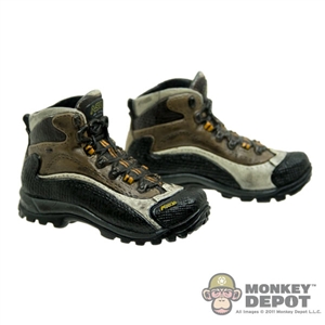 Boots: Toys City Combat Black/Brown (No Ankle Balls)