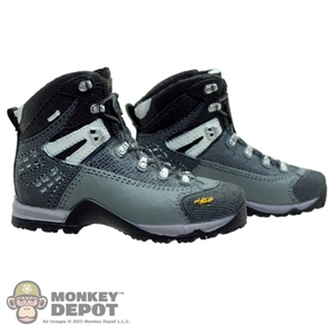 Boots: Toys City Combat Grey/Black (No Ankle Balls)