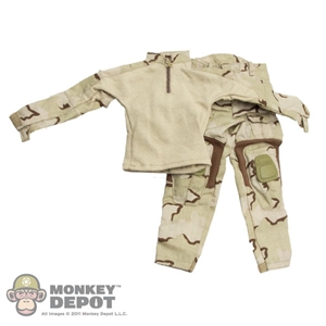 Uniform: Toys City Gen3 Combat Uniform Set 3-Color Sand