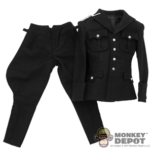 Uniform: Toys City Officer’s Black Service Uniform of Waffen-SS