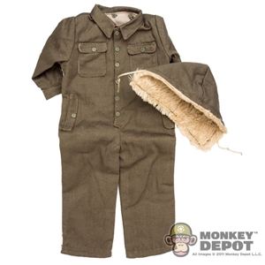 Uniform: Toys City German WWII Overalls w/Removable Cap
