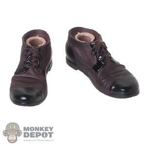 Shoes: Toys Era Mens Molded Brown/Black Shoes