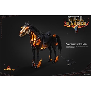 Boxed Horse: Thunder Toys Hell Ranger Horse (TDT-2023C)