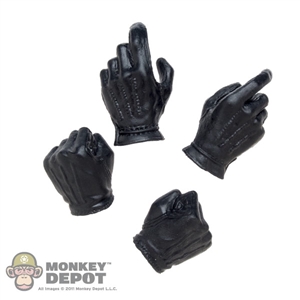 Hands: TiTToys Black Molded Hand Set