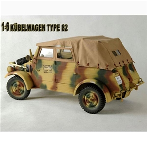 Boxed Vehicle: Boxed Vehicle: Toy Model 1/6 Kubelwagon (Camo)