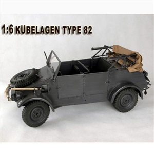 Boxed Vehicle: Boxed Vehicle: Toy Model 1/6 Kubelwagon (Gray)