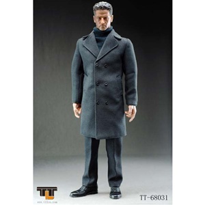 Boxed Figure: TTL Toys Man In Suit (Long, Dark Grey) (TTL-68031)