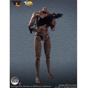 TTL Toys Action Figure Male, Brown (Modern) (TTL-T1.0C)