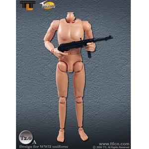 Boxed Figure: TTL Toys Action Figure Male, Caucasian (WWII) (TTL-T2.0A)