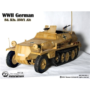 Taowan 1/6 WWII German Sd. Kfz. 250/1 Alt - Sand (TW1101-1)