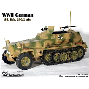 Taowan 1/6 WWII German Sd. Kfz. 250/1 Alt - Green (TW1101-3)