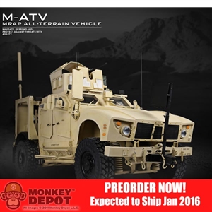 Boxed Vehicle: Taowan 1/6 Full Metal M-ATV MRAP All-Terrain Vehicle