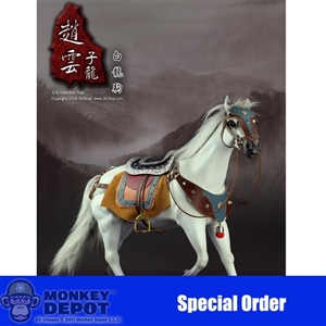 Boxed Figure: 303 - Three Kingdoms Series Zhao Yun Horse (303T-105) (MDSO)