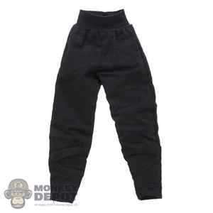 Pants: ThreeZero Mens Black Slide On Pants