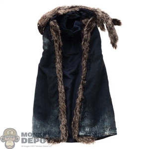 Coat: ThreeZero Mens Sleeveless Faux Fur Coat