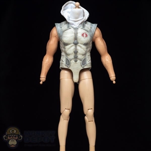 Figure: ThreeZero Storm Shadow Body w/Seamless Muscle Arms + Ankle Pegs (No Head)