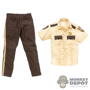 Uniform: ThreeZero Mens Sheriff Uniform w/Badges