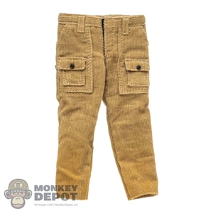 Pants: ThreeZero Teenager Khaki Corduroy Jeans