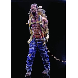 Boxed Figure: ThreeZero Walking Dead Pet Zombie Red