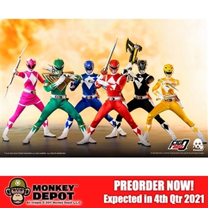 ThreeZero Power Rangers (Individual and 6 Pack)