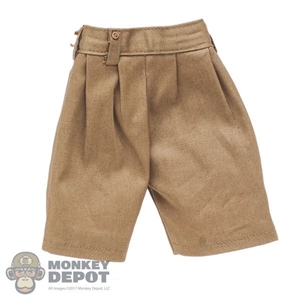 Shorts: Ujindou Mens UK Khaki Drill Shorts (1941 Pattern)