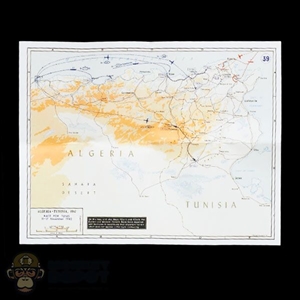 Map: Ujindou Algeria/Tunisia Map