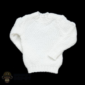 Top: Ujindou Mens White Sweater