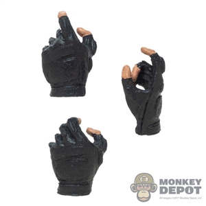 Hands: Ujindou Mens Molded Fingerless Gloved Hands