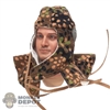 Cap: Ujindou Mens Pea Dot Camouflage Winter Hood
