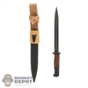 Knife: Ujindou German Bayonet w/Scabbard