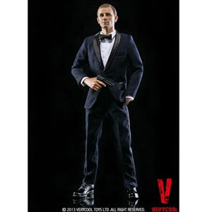 Clothing Set: Very Cool Tuxedo Suit Set Blue (VCM-3001A)