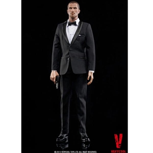 Clothing Set: Very Cool Tuxedo Suit Set Black (VCM-3001A)