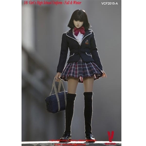 Clothing Set: Very Cool Girl’s High School Uniform Set A (VCM-2015A