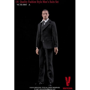 Clothing Set: Very Cool Fashion Suit Set Black (VCM-3004A)