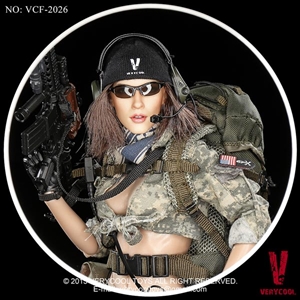 Boxed Figure: Very Cool ACU Camo Female Shooter (VCF-2026)