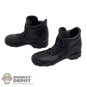 Boots: Very Cool Black Shoes