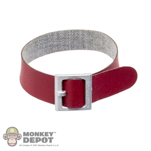 Belt: Very Cool Female Red Leatherlike Belt