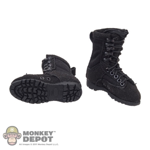 Boots: Very Cool Female Black Tactical Boots