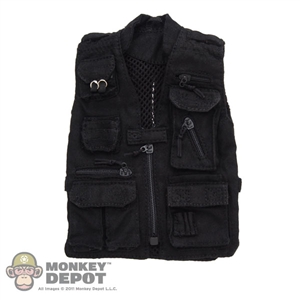 Vest: Very Hot Black CIA Vest