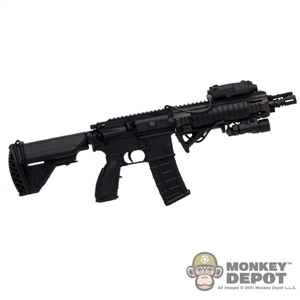 Rifle: Very Hot HK 416 w/Sight, Light, Remote, Panels & Sling