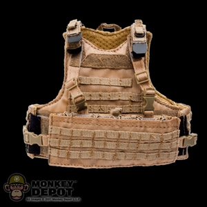 Vest: Very Hot Tan MOLLE Vest