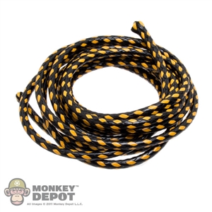 Tool: Very Hot Black/Orange Mountain Climbing Rope