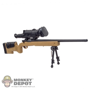 Rifle: Very Hot Sniper Rifle w/Bipod & Two Sights