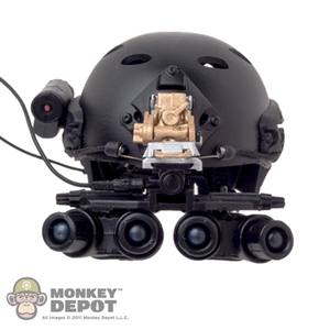 Helmet: Very Hot FAST Ballistic Helmet w/NVG & HD Camera