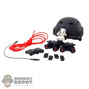 Helmet: Very Hot FAST Carbon Helmet w/GPNVG18, Battery Pack & Cord