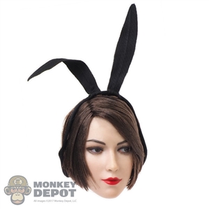 Headband: VS Toys Female Black Bunny Ears