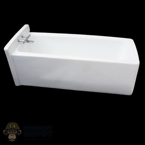 Tub: VS Toys White Resin Bathtub