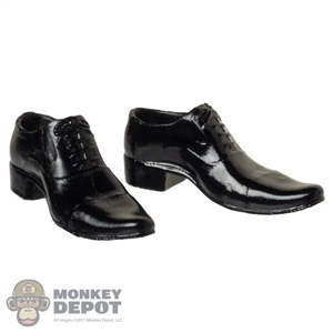 Shoes: VorToys Mens Black Dress Shoes